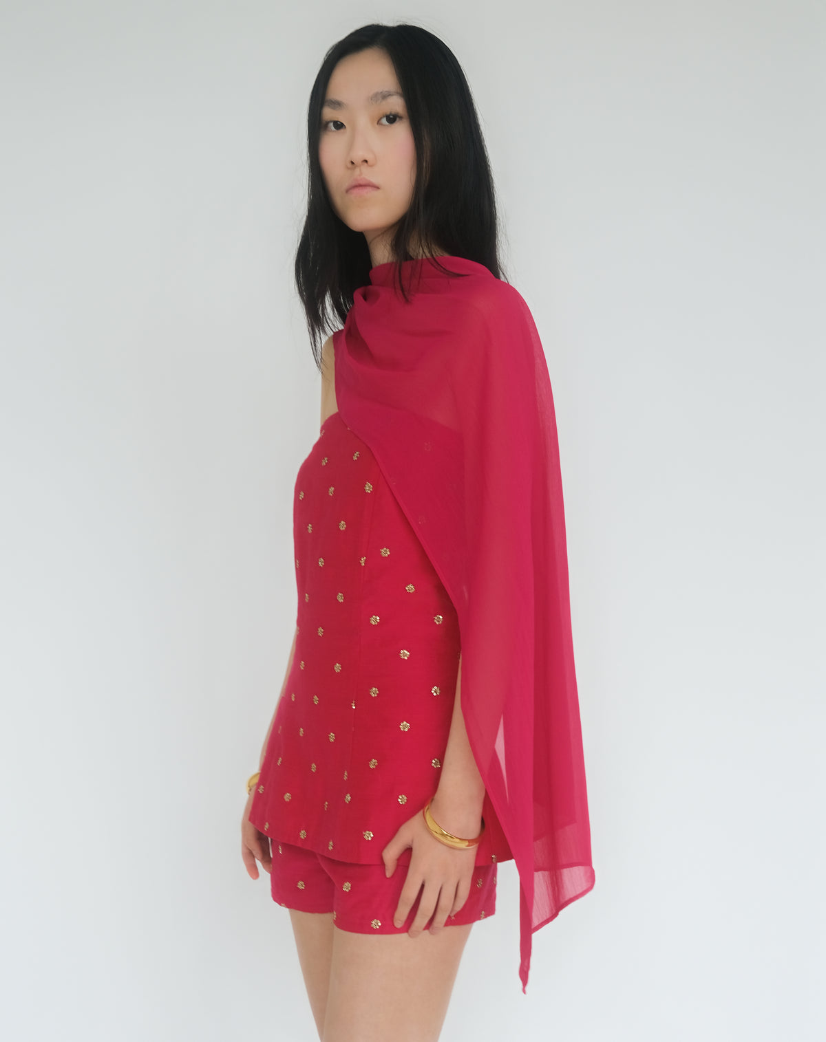 Pink Dupatta