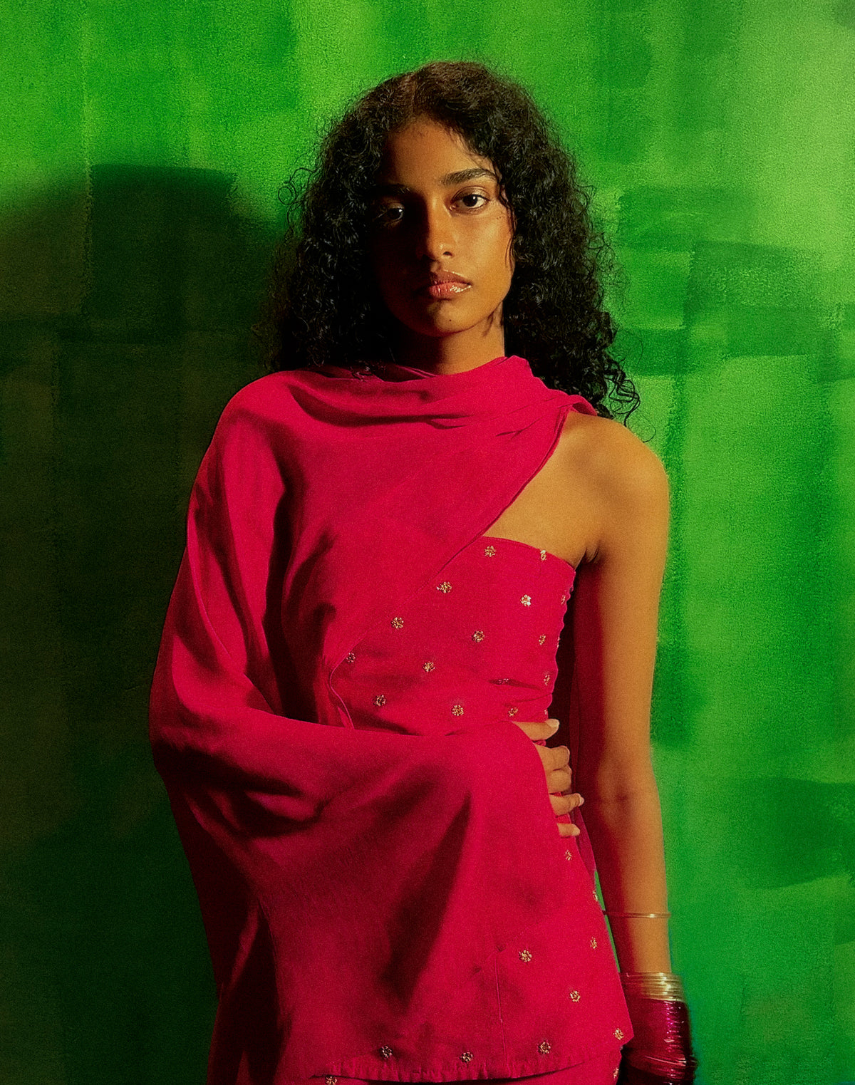 Pink Dupatta