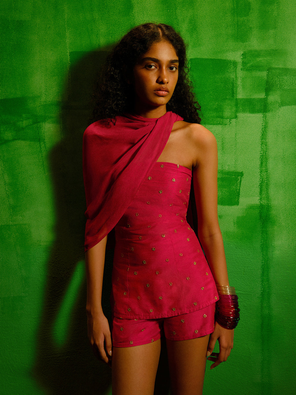 Pink Dupatta